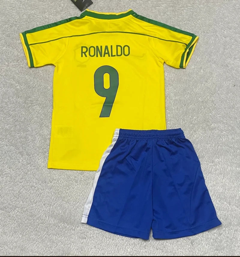 Kit Infantil Retrô Brasil 1998 - Ronaldo 9