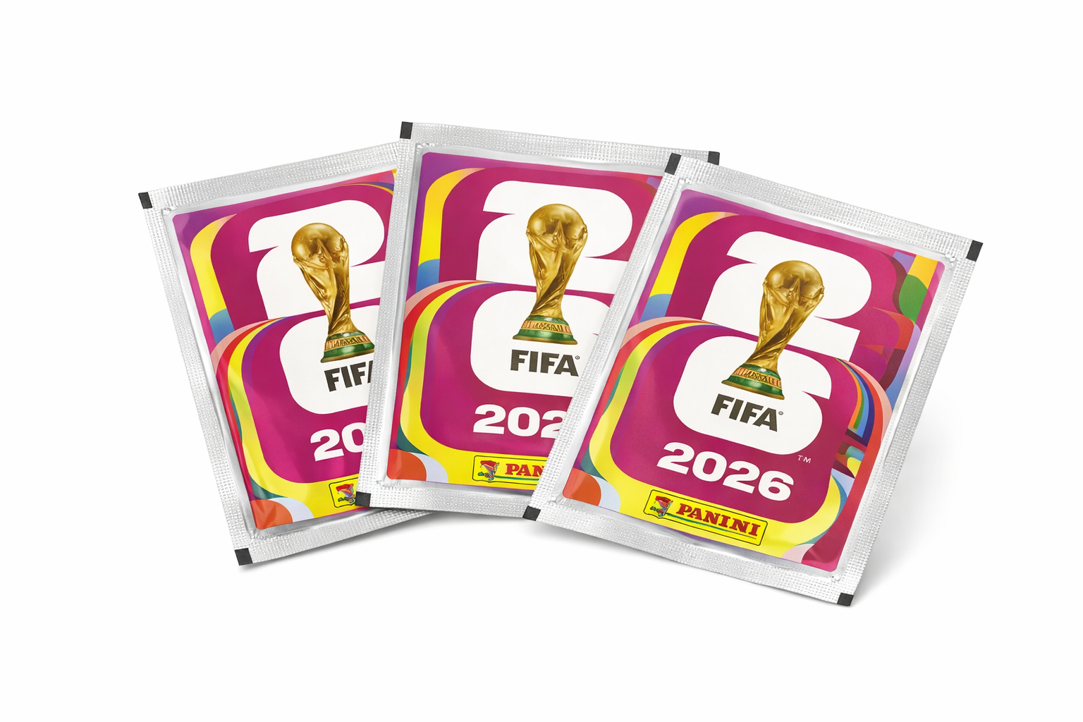 Pacote de figurinhas Copa do mundo 2026 Oficiais