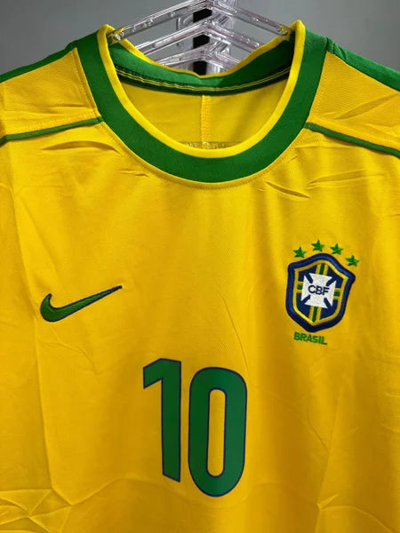 Retrô Brasil Home 1998 - Rivaldo 10